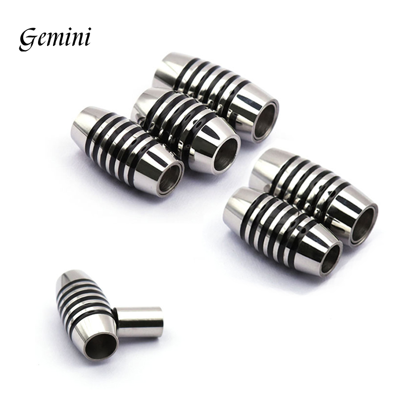 Jewelry Making Youtube - 10pcs 5/6mm Tube Stainless Steel Magnetic