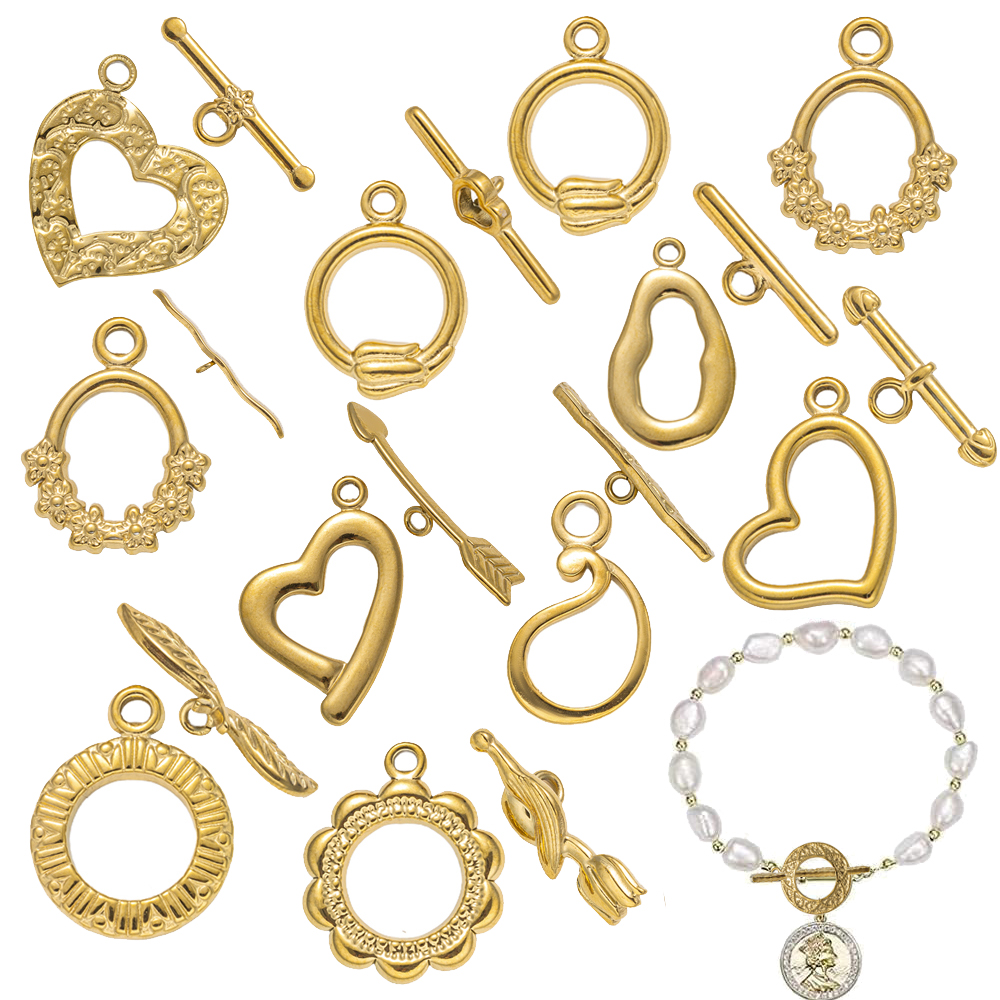 Jewelry Making Brass - 5 Sets Stainless Steel Toggle Clasp