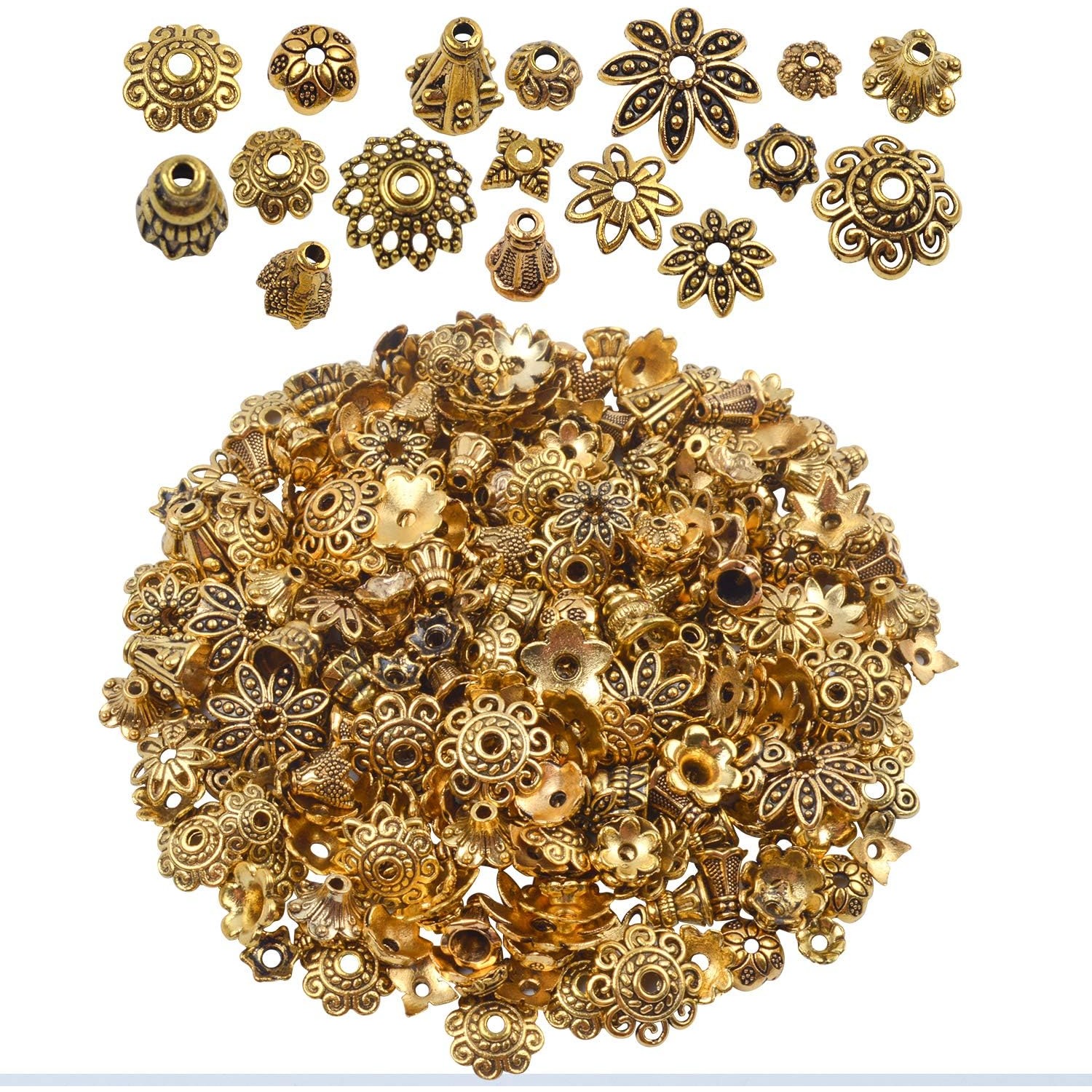Jewelry Making Bali - 100 Gram(About 250-350pcs) Bali Style Jewelry