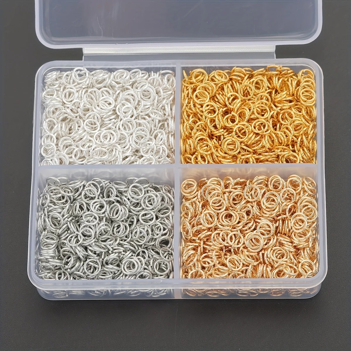 Jewelry Making Jump Rings - 1200pcs 3mm Open Jump Rings for