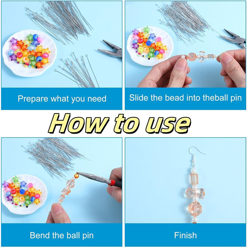 Jewelry Making Eye Pins - Hot For Jewelry Necklace Making 1.6