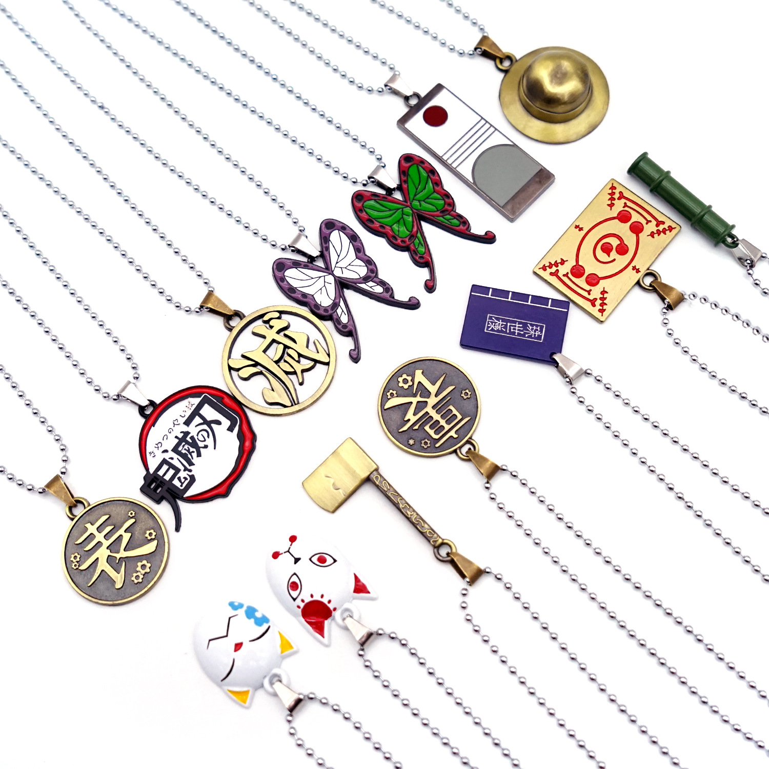 Jewelry Making With Beads - Demon Slayer Kimetsu No Yaiba Necklace