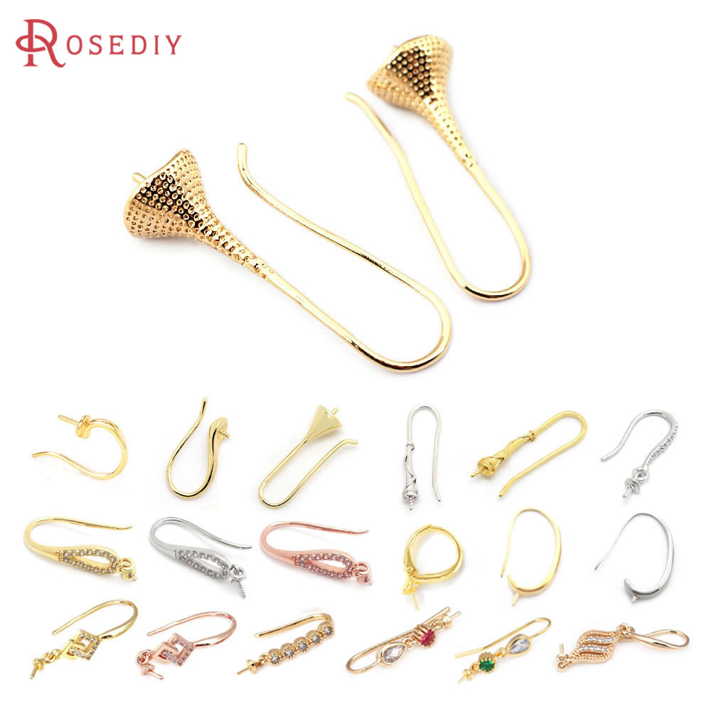 Jewelry Making With Beads - 18K Gold Color Brass Can fit
