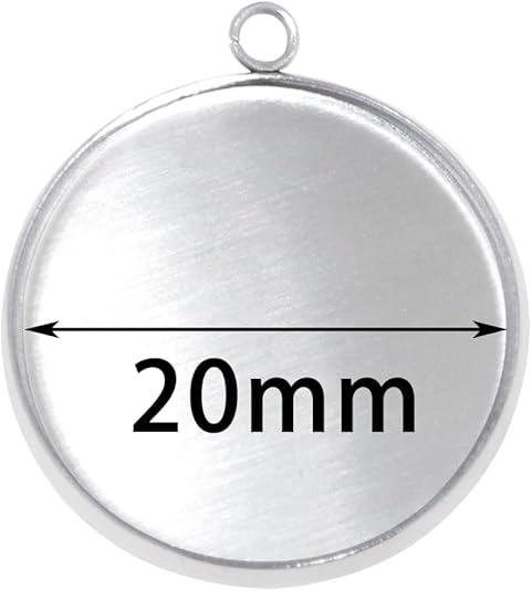 20 Pieces Stainless Steel Roun – Jewelry Making Resin recenzja i cena