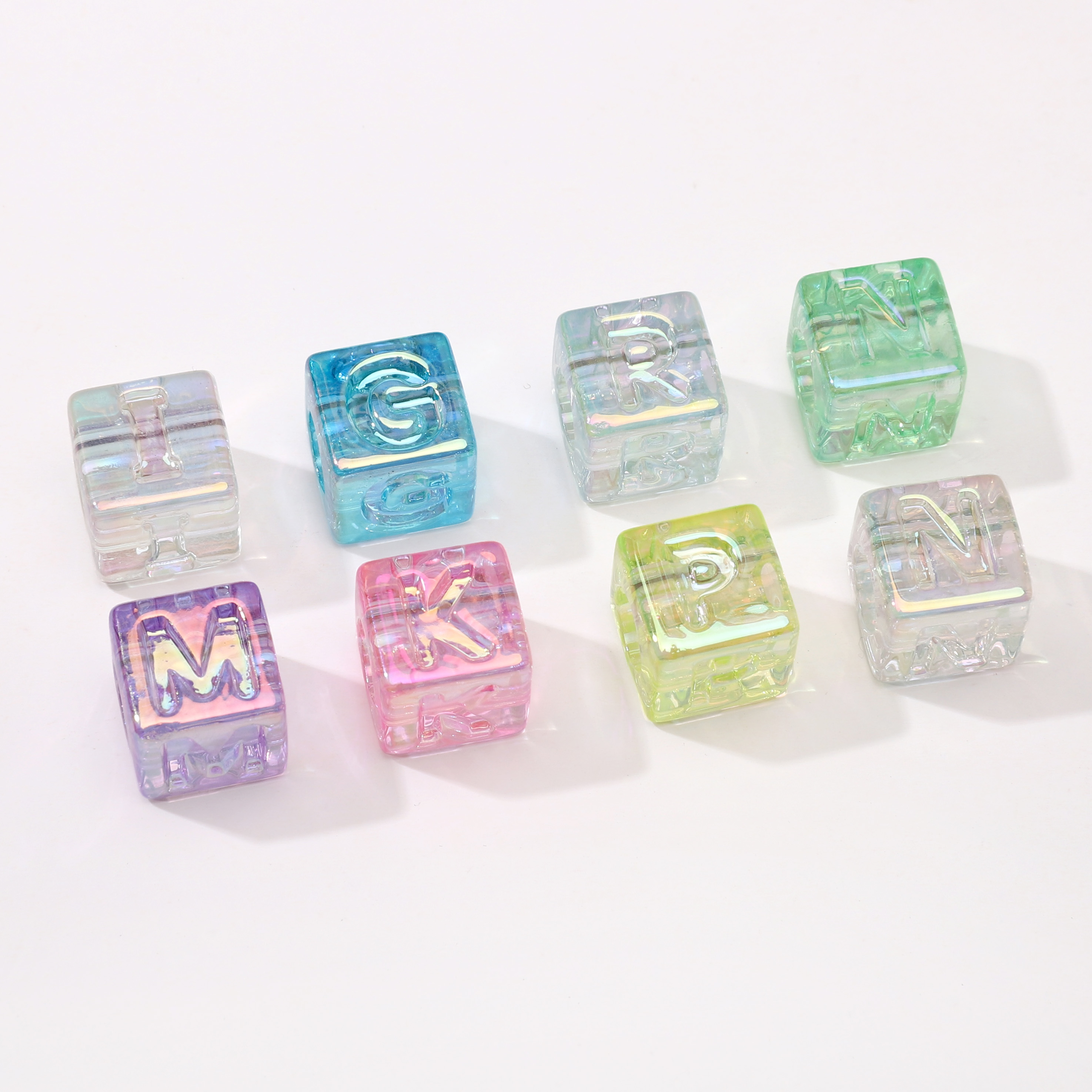 10Pcs beading Colorful Clear L – Jewelry Making For Birthday Party recenzja i cena