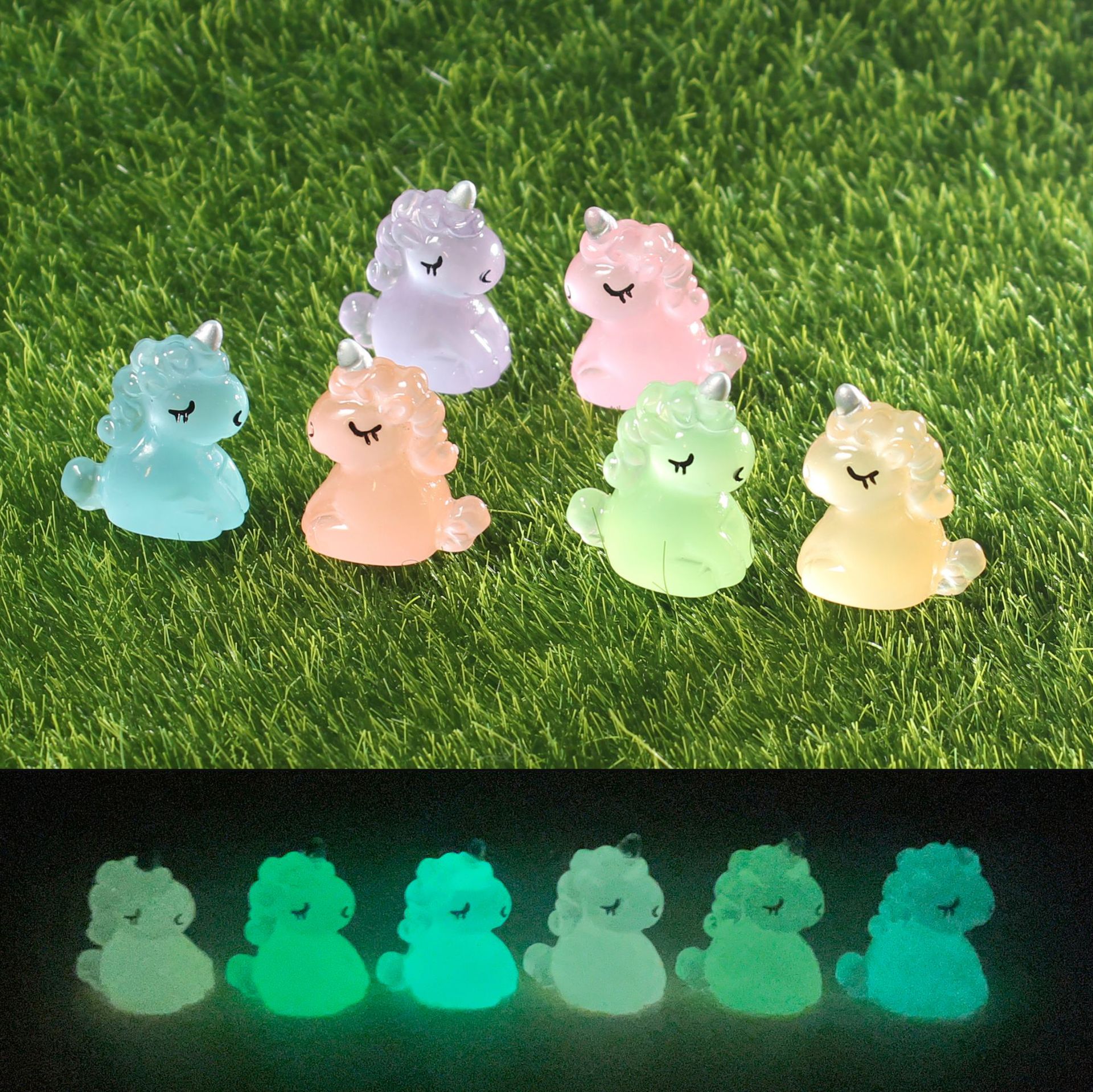 10Pcs Kawaii Cute Luminous 3D  – Jewelry Making 4 Year Old recenzja i cena