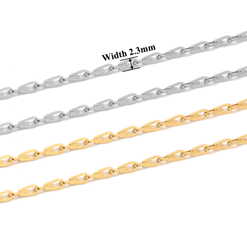 1 Meter Stainless Steel Rolo C – Jewelry Making Paris recenzja i cena
