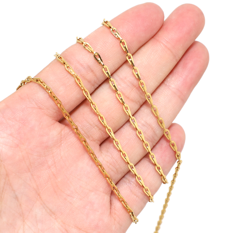 1 Meter Stainless Steel Rolo C – Jewelry Making Paris recenzja i cena