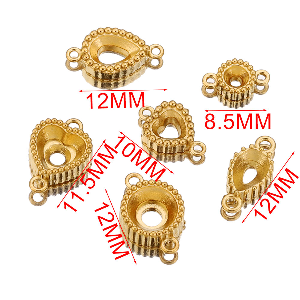 10pcs Stainless Steel Double H – Pendant Blank Bezel recenzja i cena