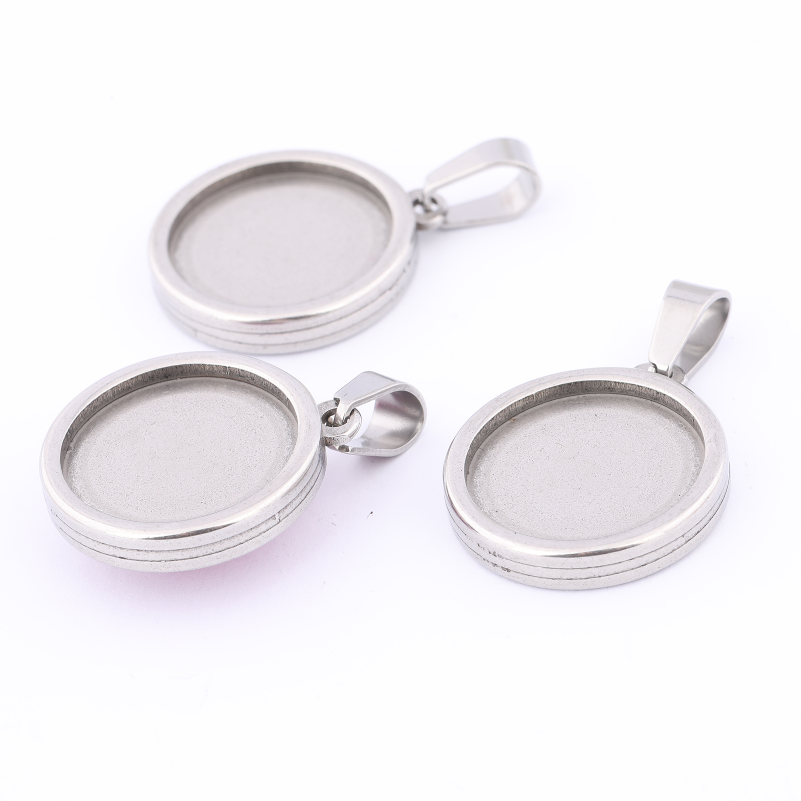 5pcs Stainless Steel Gold Plat – Pendant Blank Bezel recenzja i cena