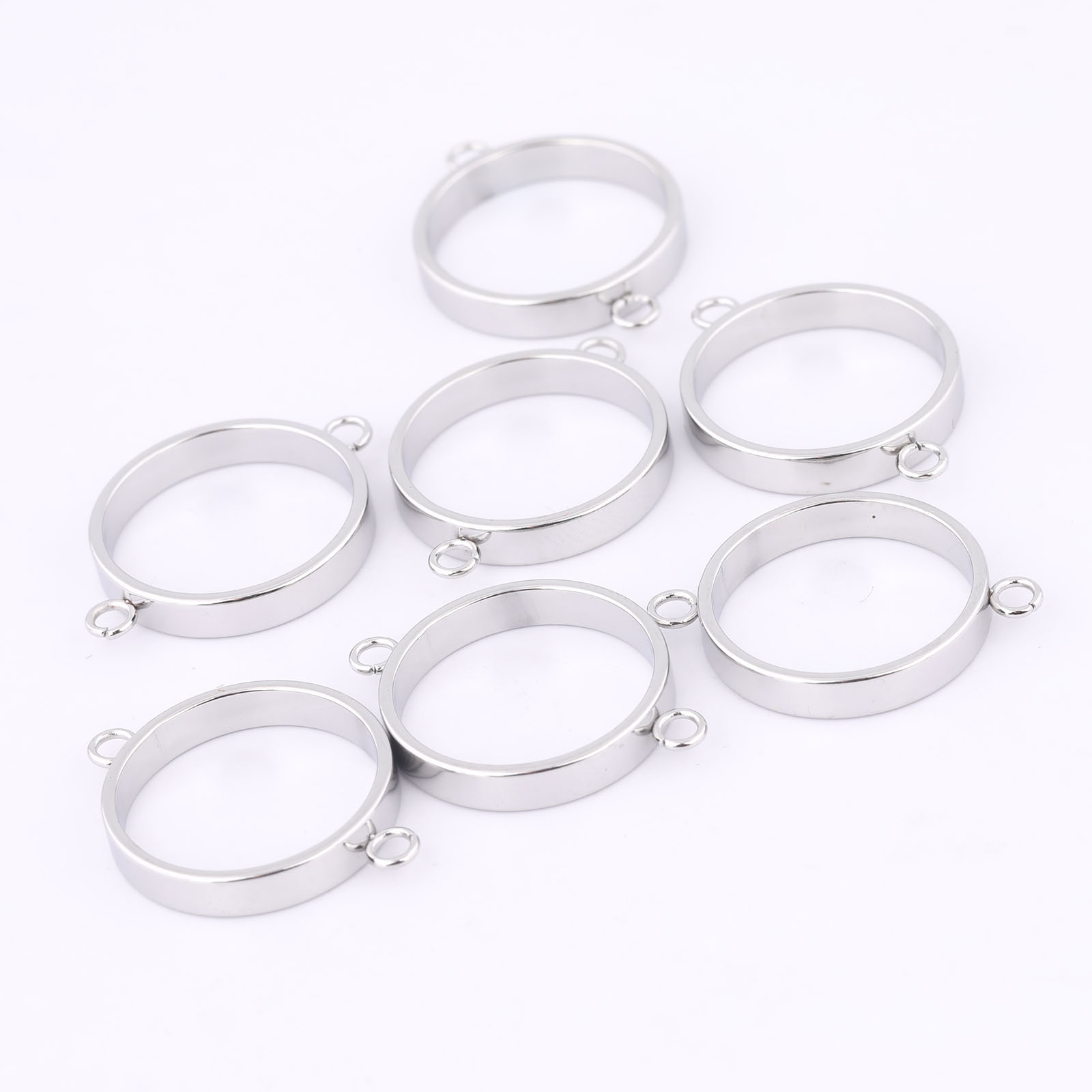 10pcs Stainless Steel 14mm Ope – Jewelry Making Resin recenzja i cena