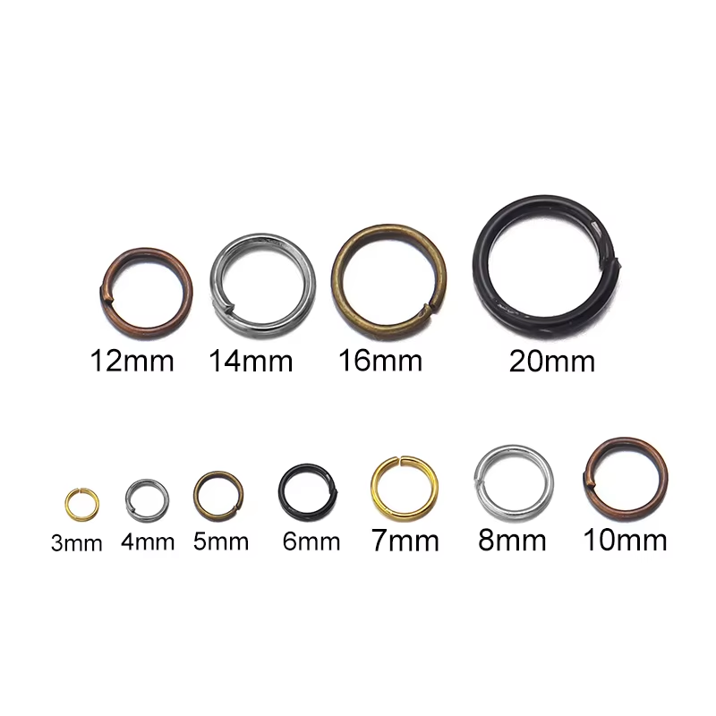 50-200Pcs 3-20mm Open Jump Rin – Jewelry Making Jump Rings recenzja i cena
