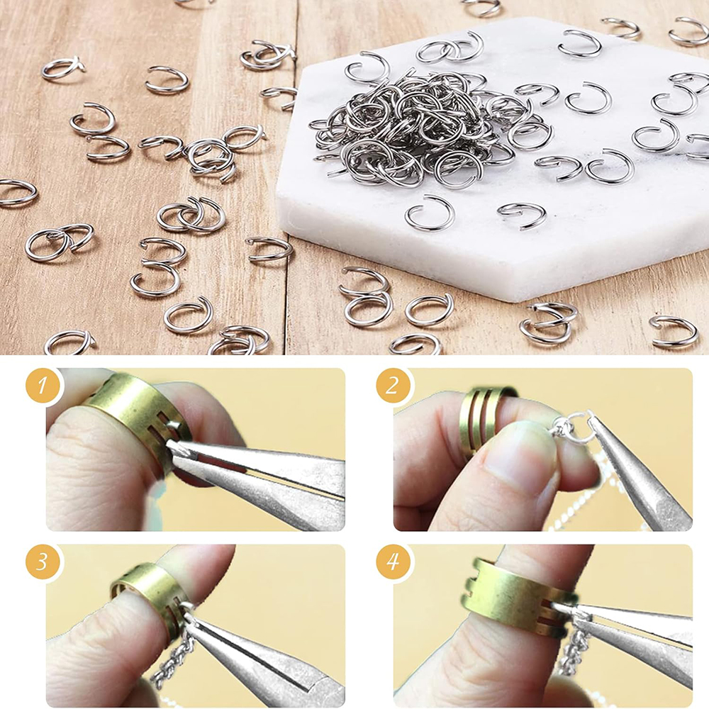 1200pcs Stainless Steel Jump R – Jewelry Making Jump Rings recenzja i cena