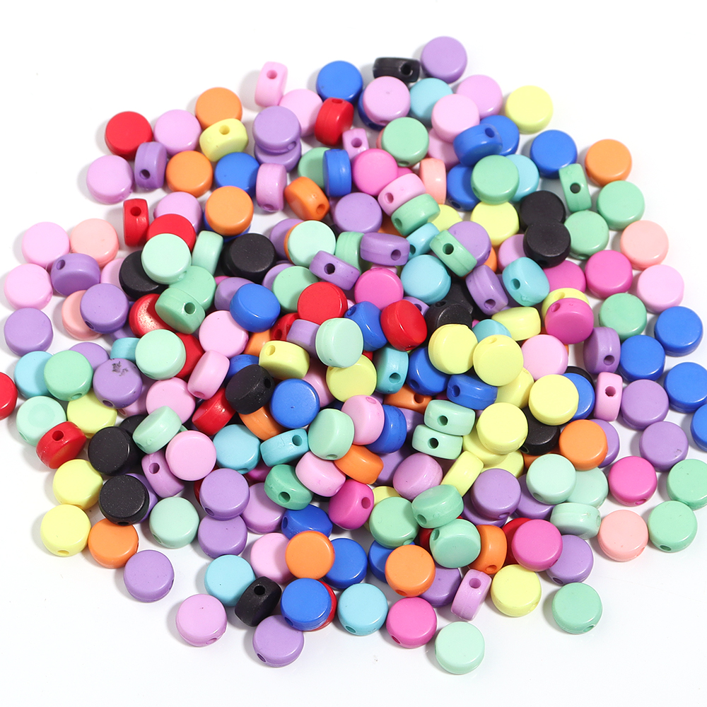 100PCS/Lot Colorful Acrylic Be – Jewelry Making 4 Year Old recenzja i cena