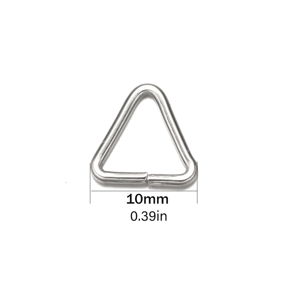 100pcs Stainless Steel Open Tr – Jewelry Making Jump Rings recenzja i cena