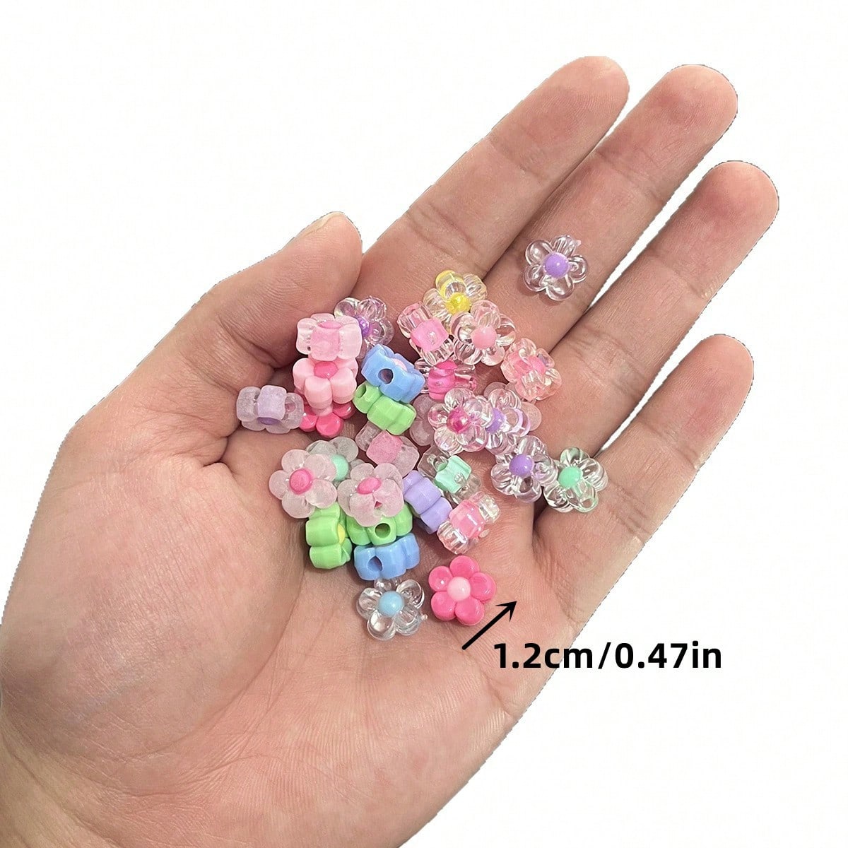 12mm 95pcs 5 colors Random col – Jewelry Making For Couples recenzja i cena