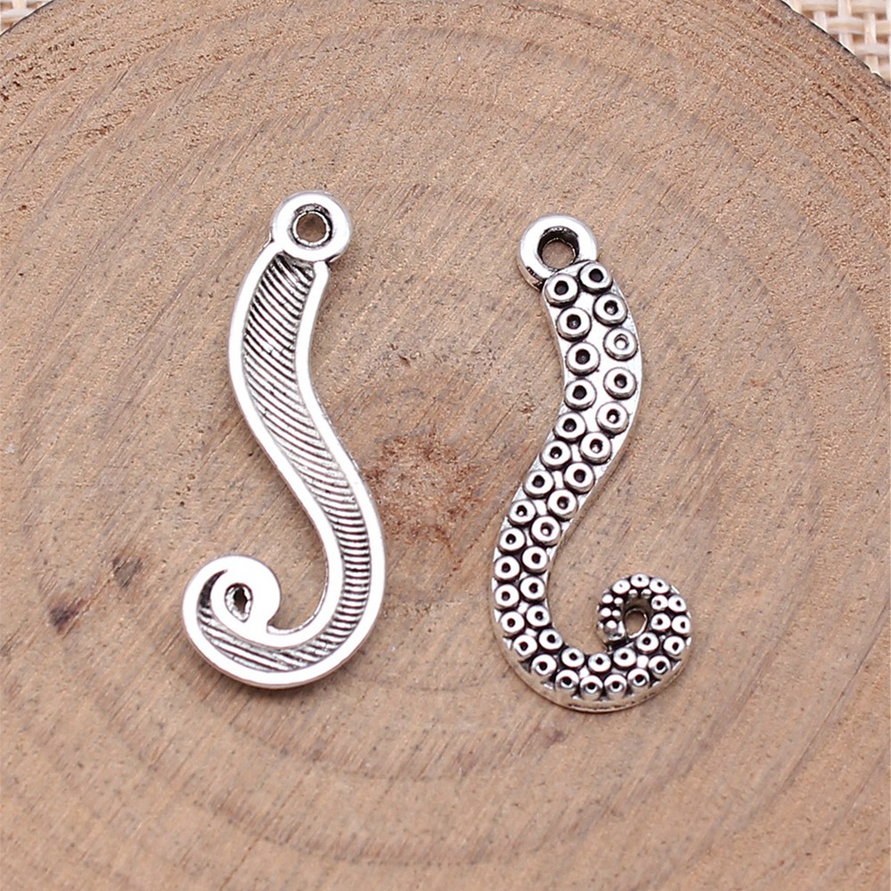 20pcs/lot Octopus Leg Charms F – Jewelry Making For Couples recenzja i cena