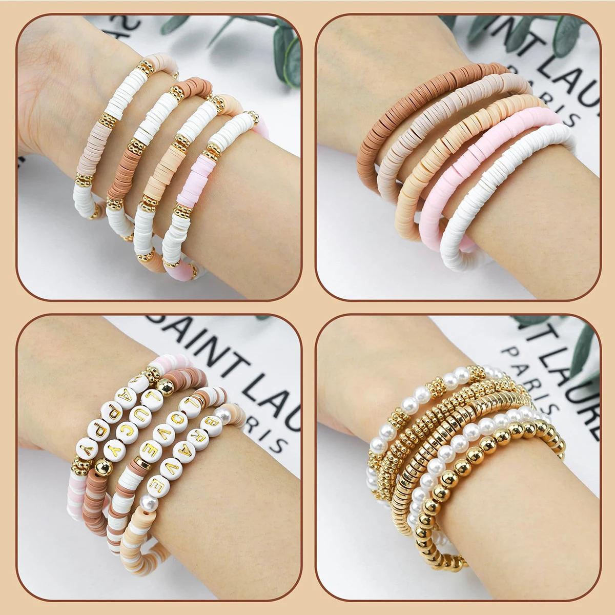 1970pcs light pink clay bead s – Jewelry Making Degree recenzja i cena