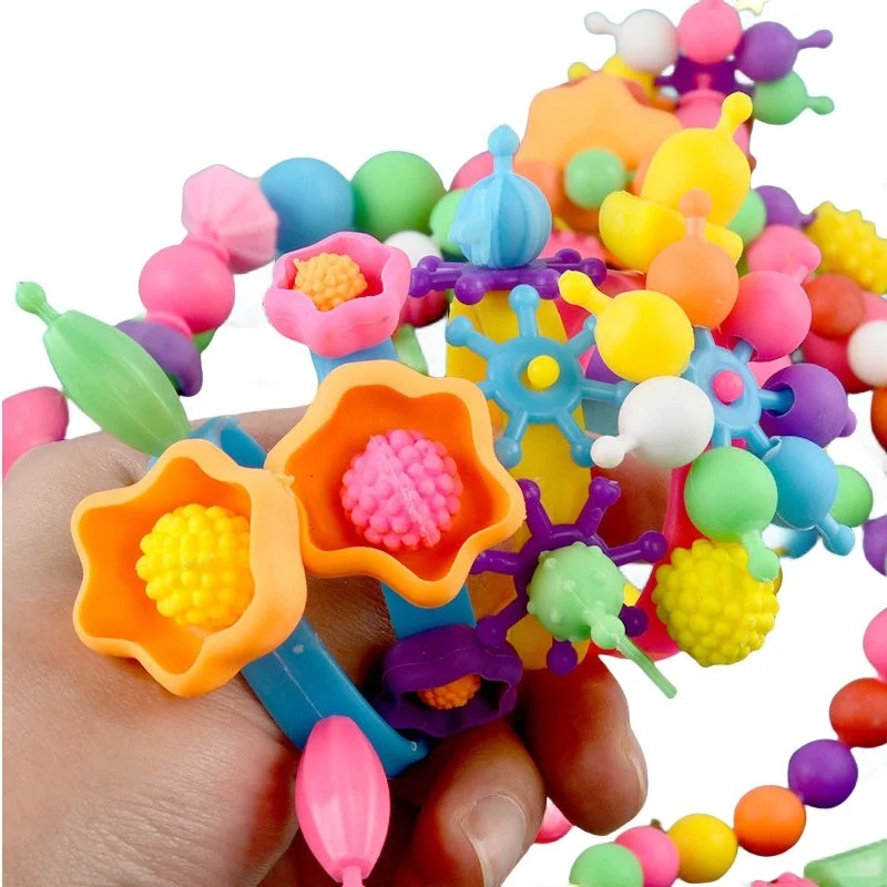 188-608pcs Pop Beads Children  – Jewelry Making 4 Year Old recenzja i cena