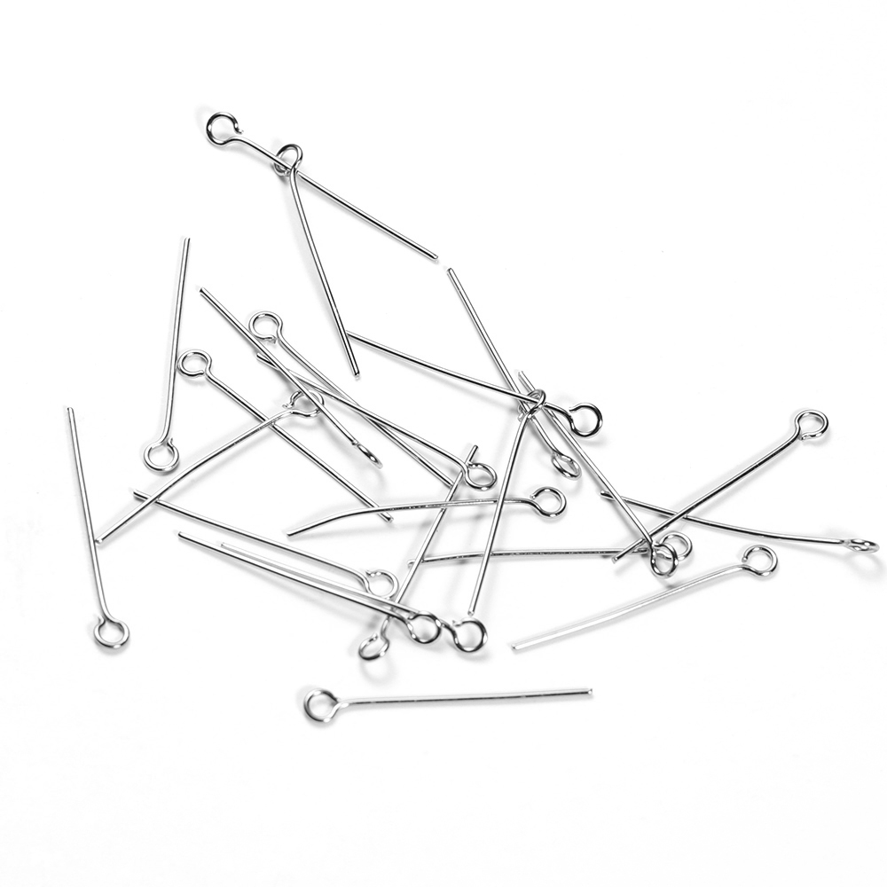 100Pcs 0.6mm Stainless Steel W – Jewelry Making Eye Pins recenzja i cena