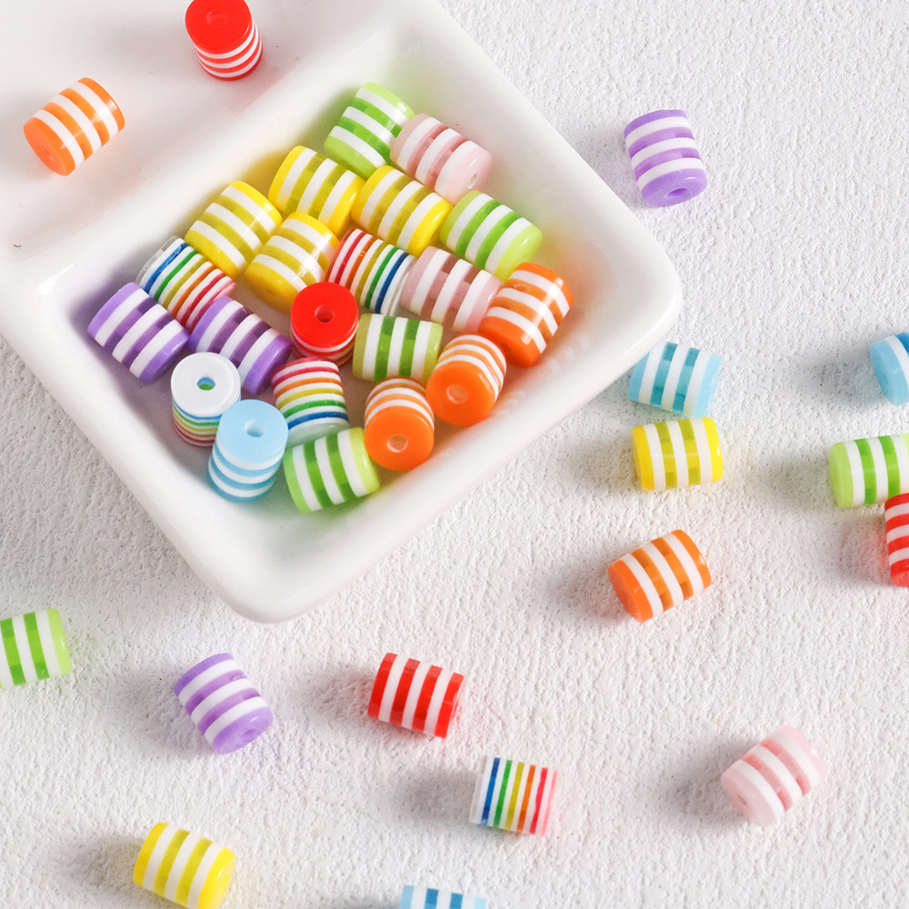 100 pcs/lot Rainbow Cylindrica – Jewelry Making Event recenzja i cena