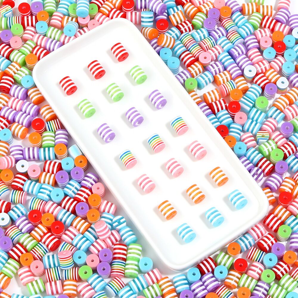 100 pcs/lot Rainbow Cylindrica – Jewelry Making Event recenzja i cena