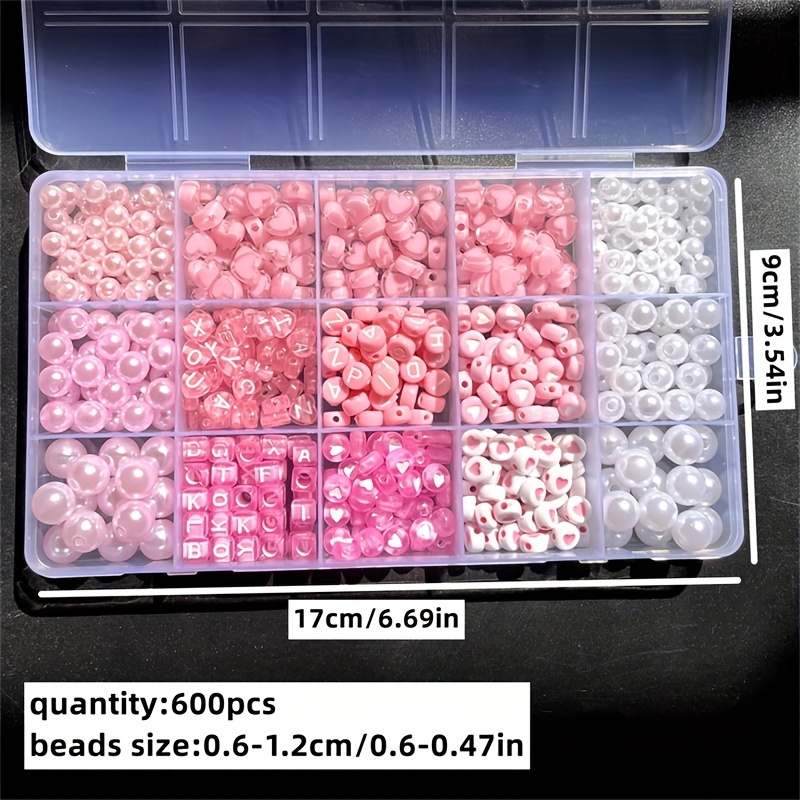 10-piece pink alphabet box, ac – Jewelry Making Degree recenzja i cena