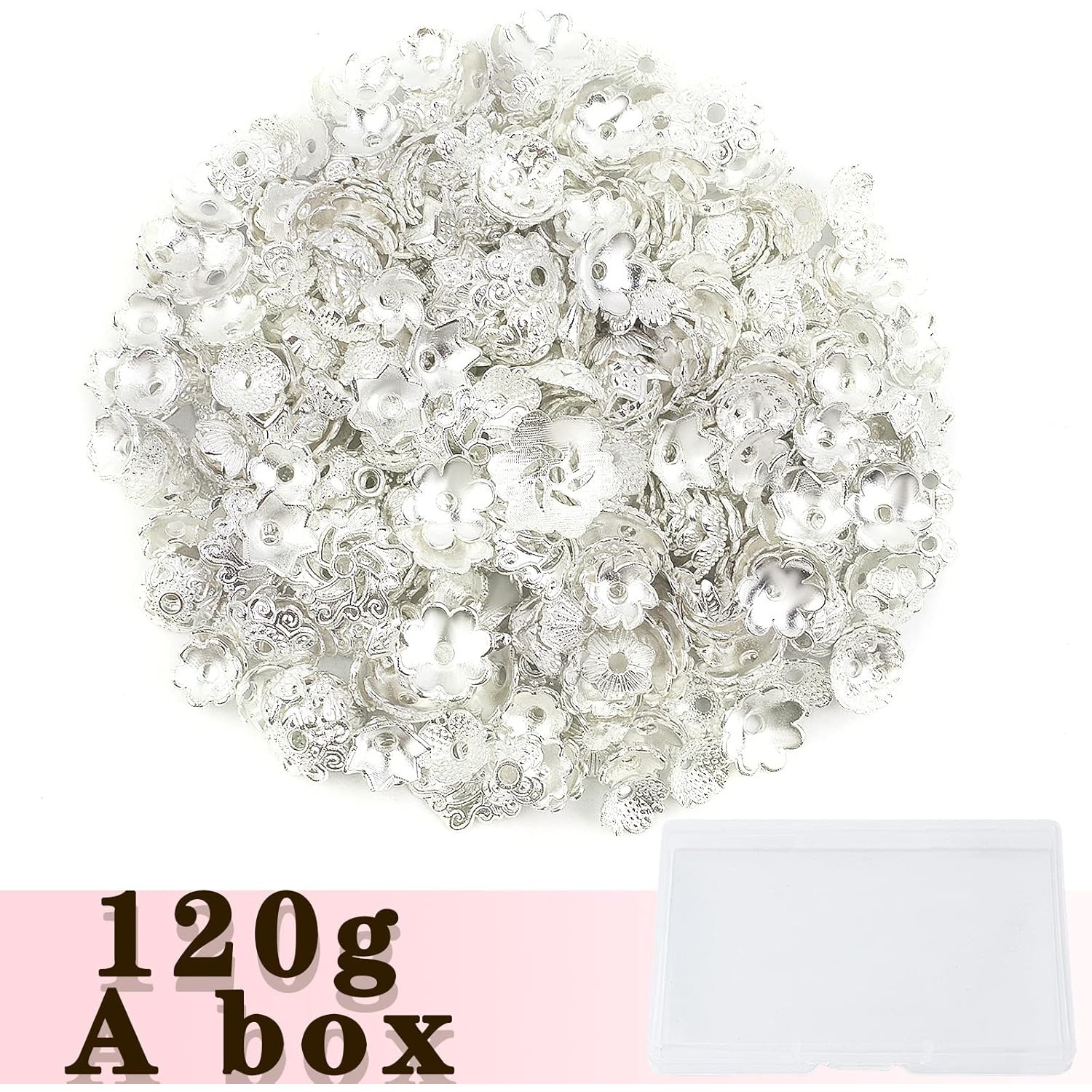 120 Gram Bright Silver Bead Ca – Jewelry Making Bali recenzja i cena