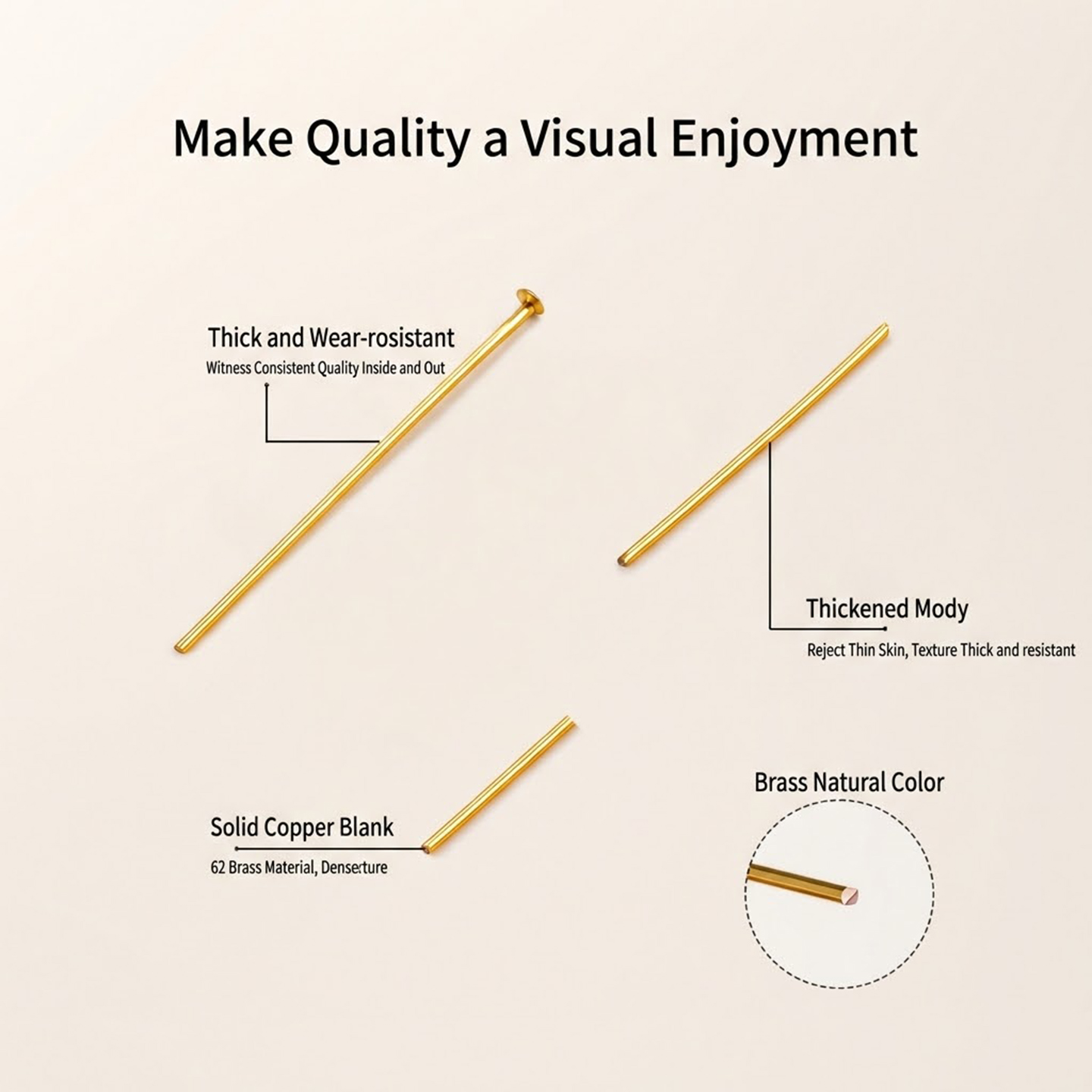 50Pcs 18K Gold Plated Flat Hea – Jewelry Making Eye Pins recenzja i cena
