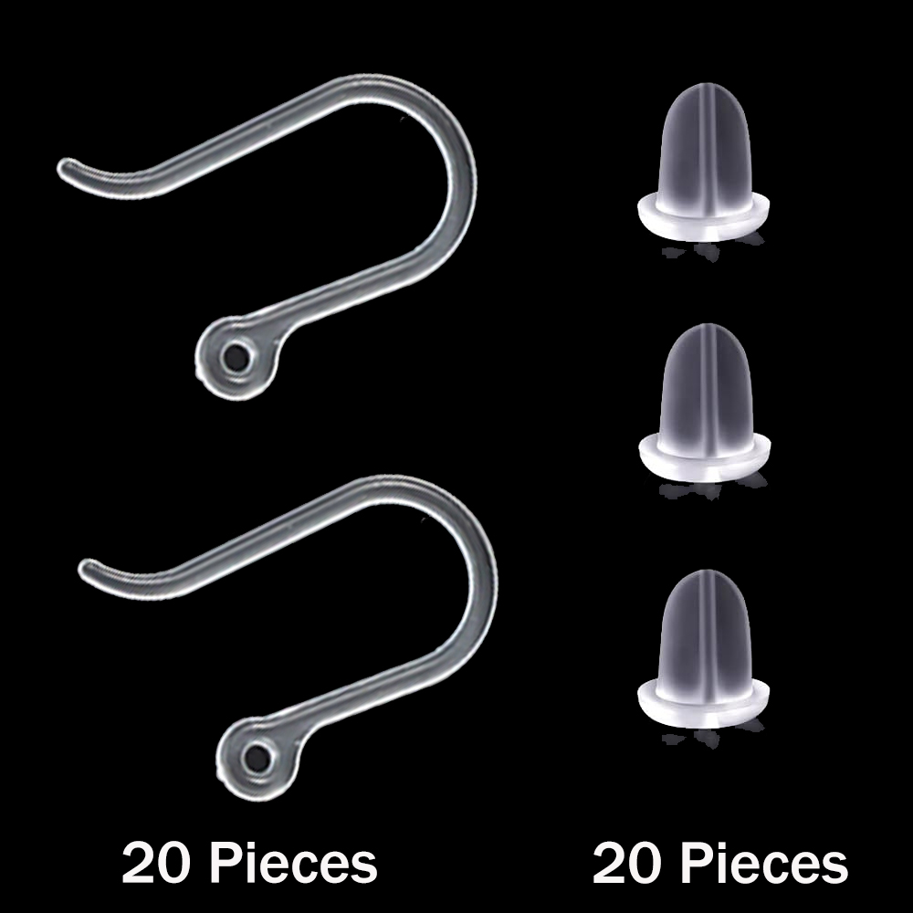 20pcs Plastic Earring Hooks Ea – Jewelry Making Resin recenzja i cena