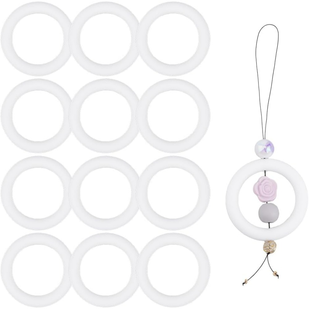 12pc Silicone Bead Ring 65mm R – Pendant Blank Bezel recenzja i cena