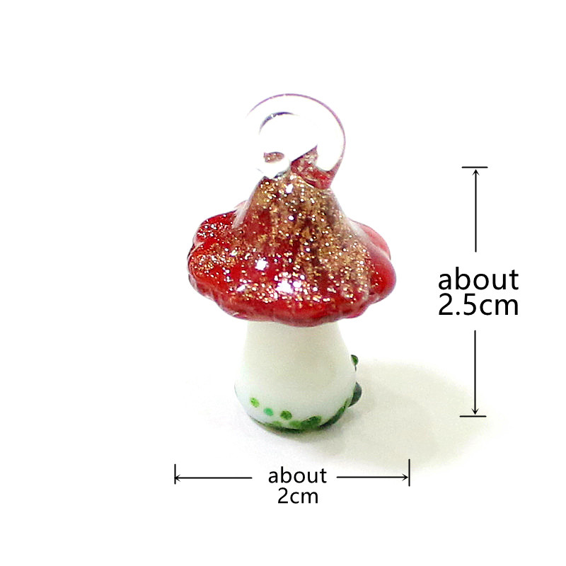 2Pcs Mini Mushroom Charms Dopa – Jewelry Making Event recenzja i cena
