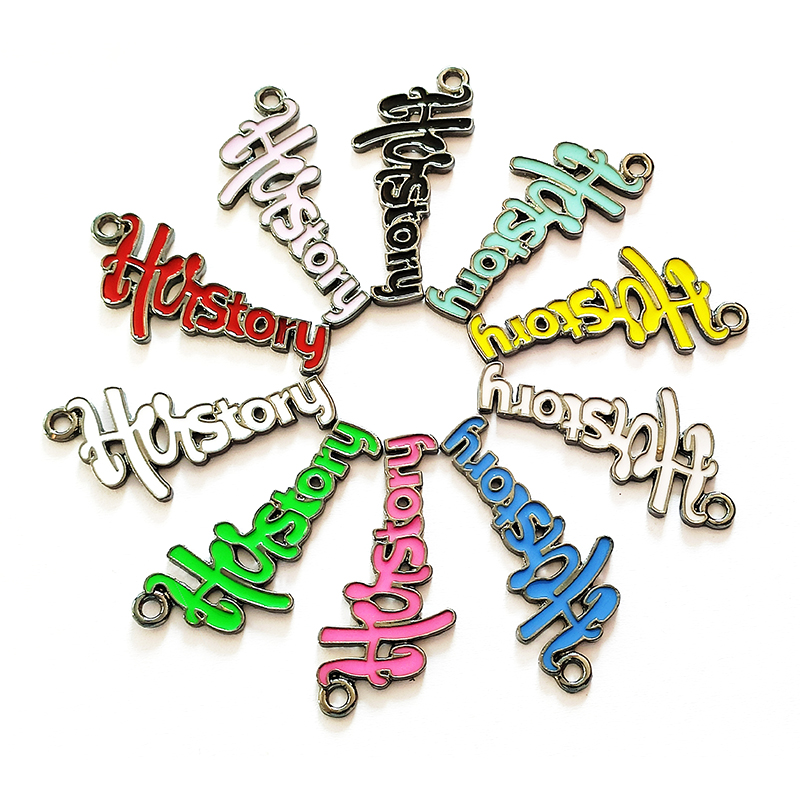 10pcs Letter History Charms LT – Jewelry Making History recenzja i cena