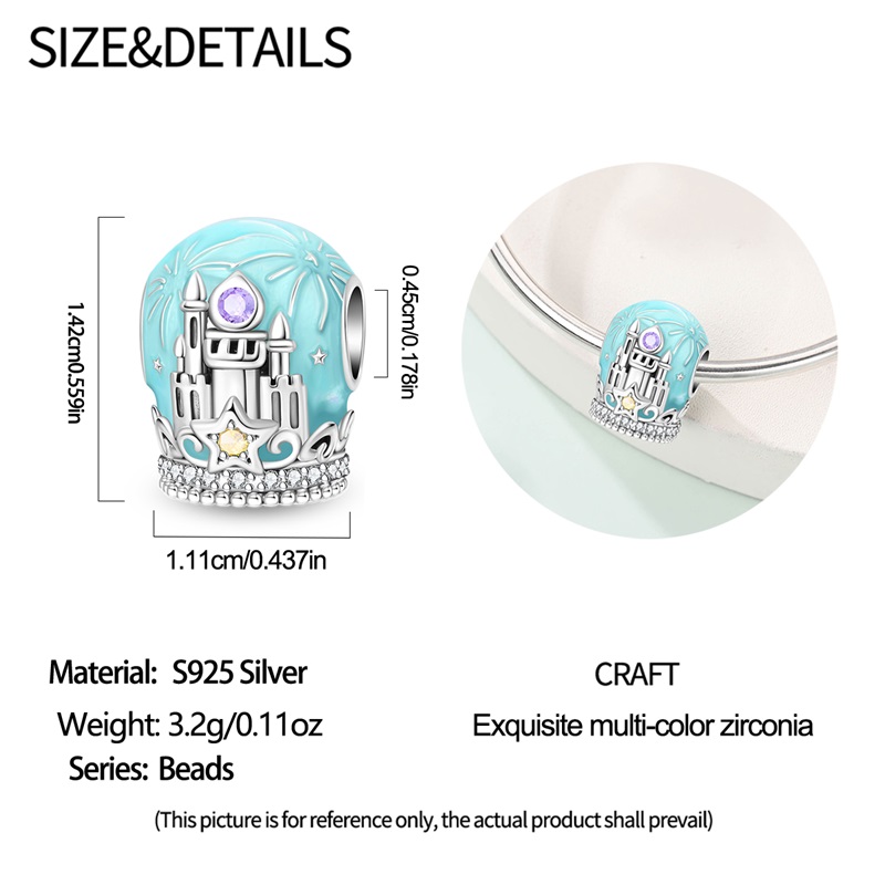 New Original 925 Silver Blue D – Jewelry Making Newcastle recenzja i cena