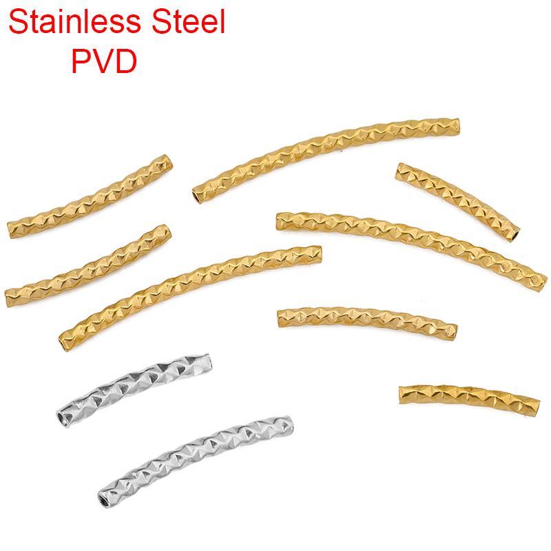 10pcs PVD Stainless Steel Curv – Jewelry Making Youtube recenzja i cena