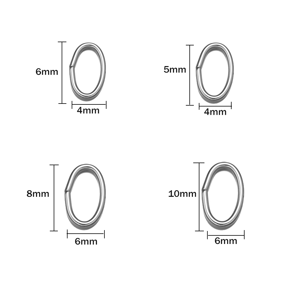 50pcs 3 Colors Stainless Steel – Jewelry Making Jump Rings recenzja i cena