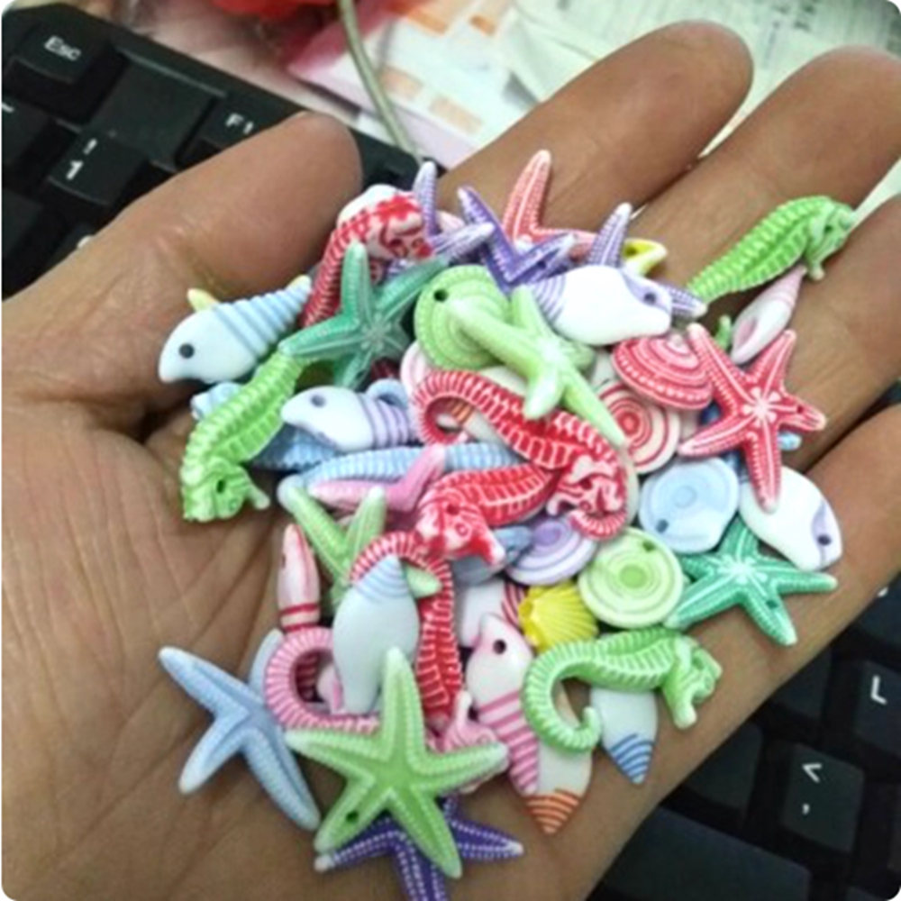 30pcs/lot mixed color acrylic  – Jewelry Making Event recenzja i cena