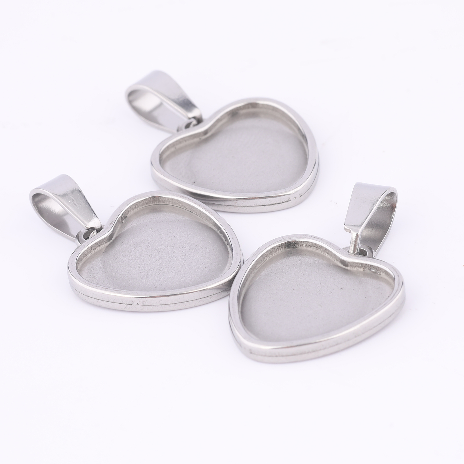 10pcs Stainless Steel Fit 15mm – Pendant Blank Bezel recenzja i cena