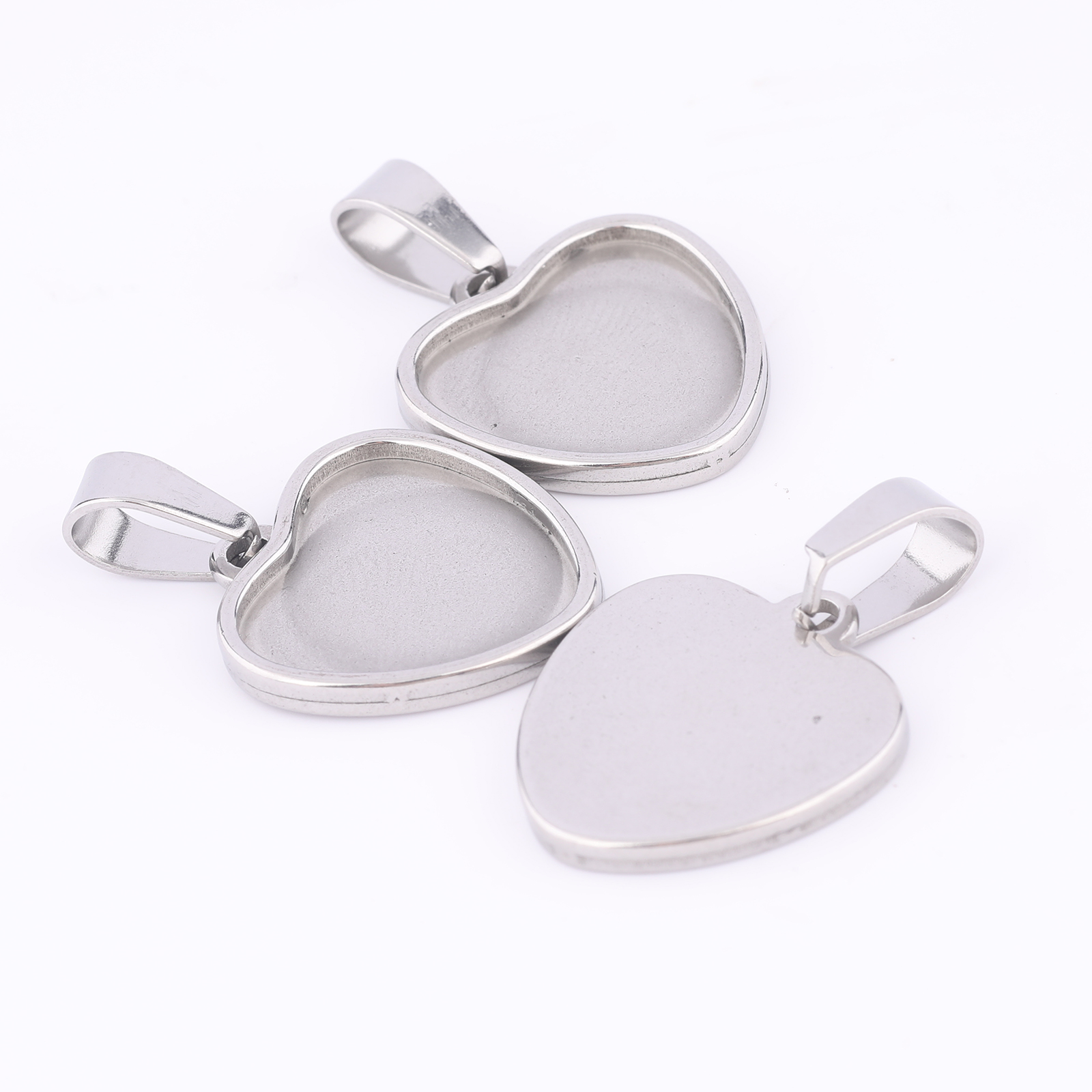 10pcs Stainless Steel Fit 15mm – Pendant Blank Bezel recenzja i cena