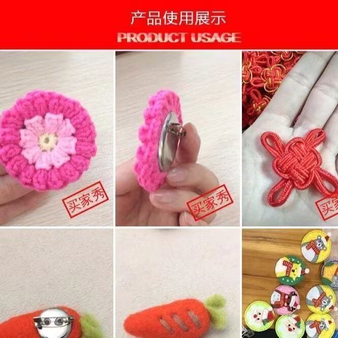 20pcs 19 23 30mm Round Brooch  – Jewelry Making Event recenzja i cena