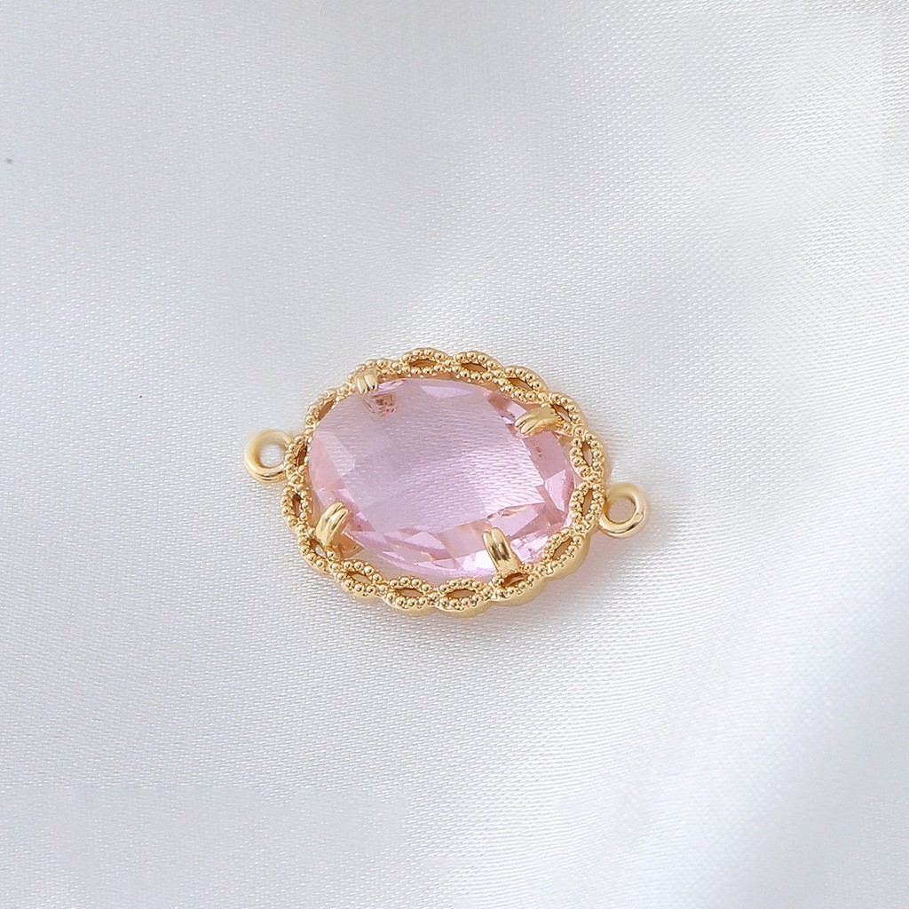 MHS.SUN 10pcs/Lot Oval Cubic Z – Jewelry Making For Birthday Party recenzja i cena