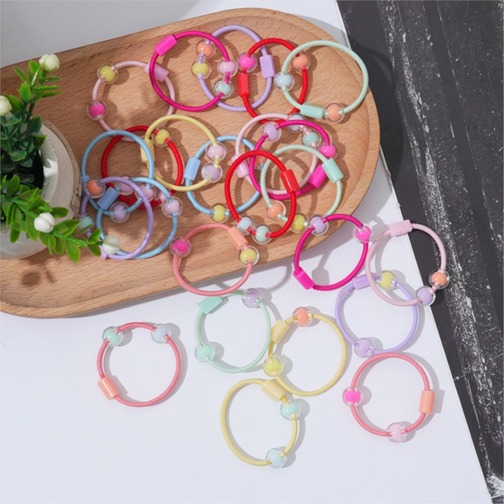 50pcs Cute Elastic Hair Ties P – Jewelry Making 4 Year Old recenzja i cena