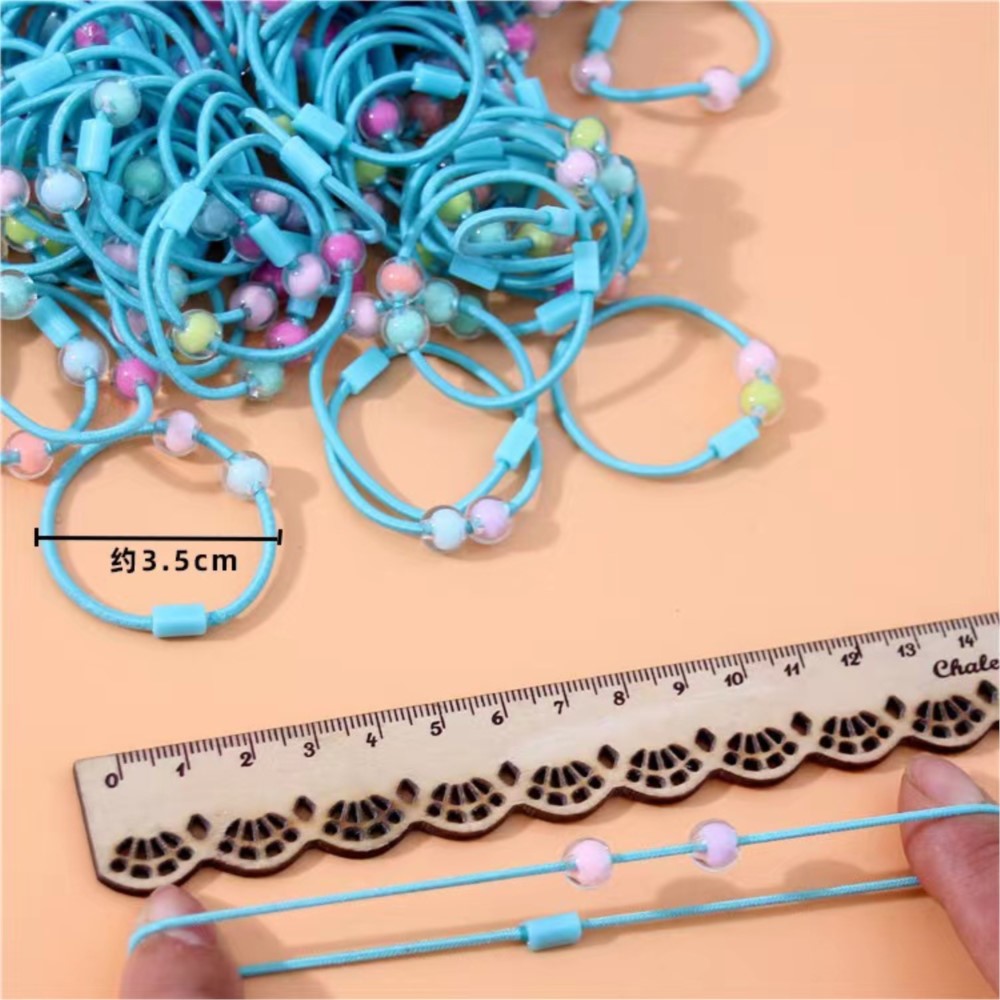 50pcs Cute Elastic Hair Ties P – Jewelry Making 4 Year Old recenzja i cena