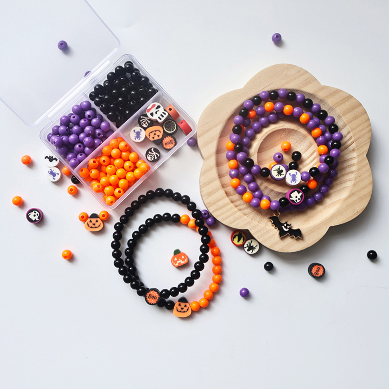 Halloween 4 grid beading set,  – Jewelry Making Resin recenzja i cena