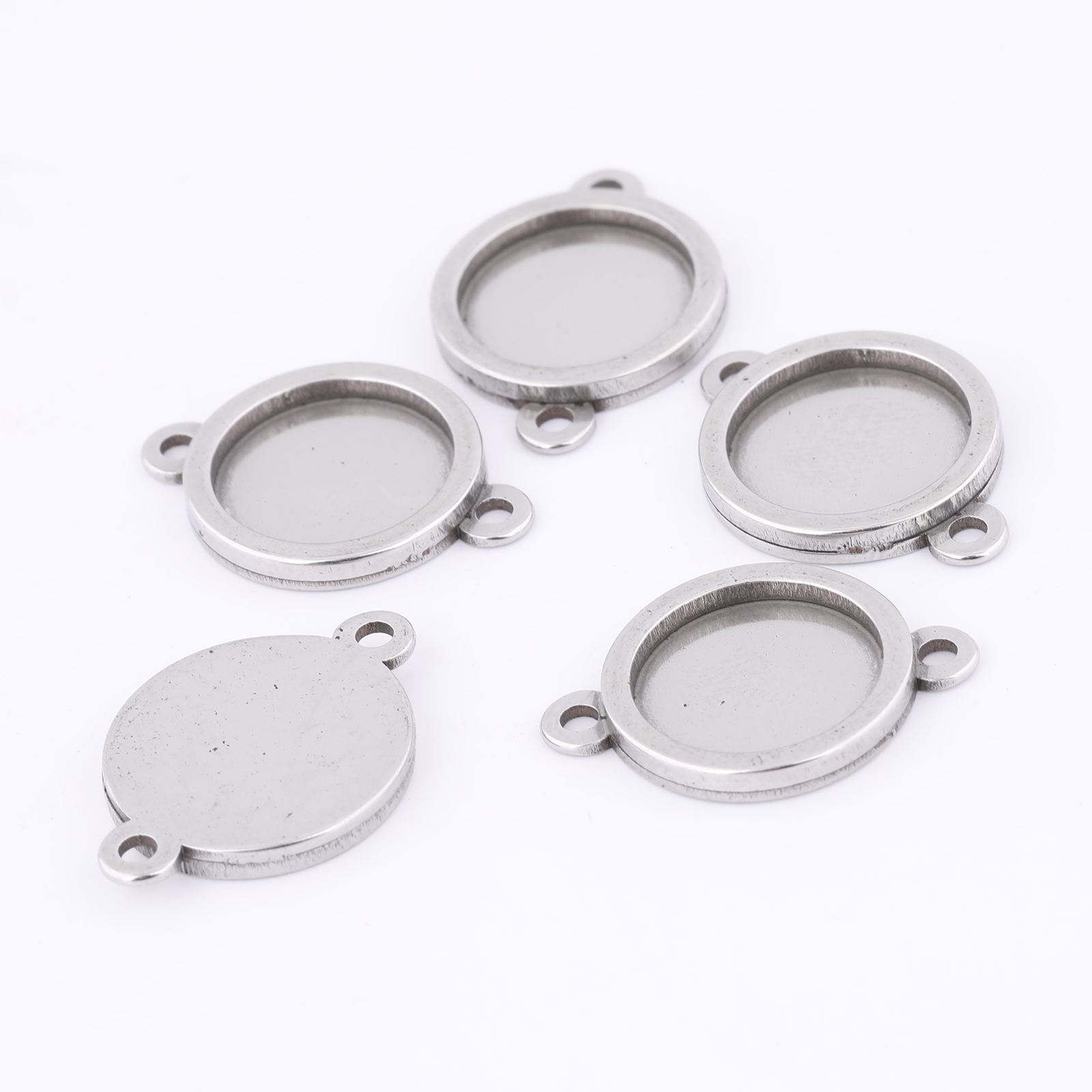 10pcs Stainless Steel 12mm Cab – Pendant Blank Bezel recenzja i cena