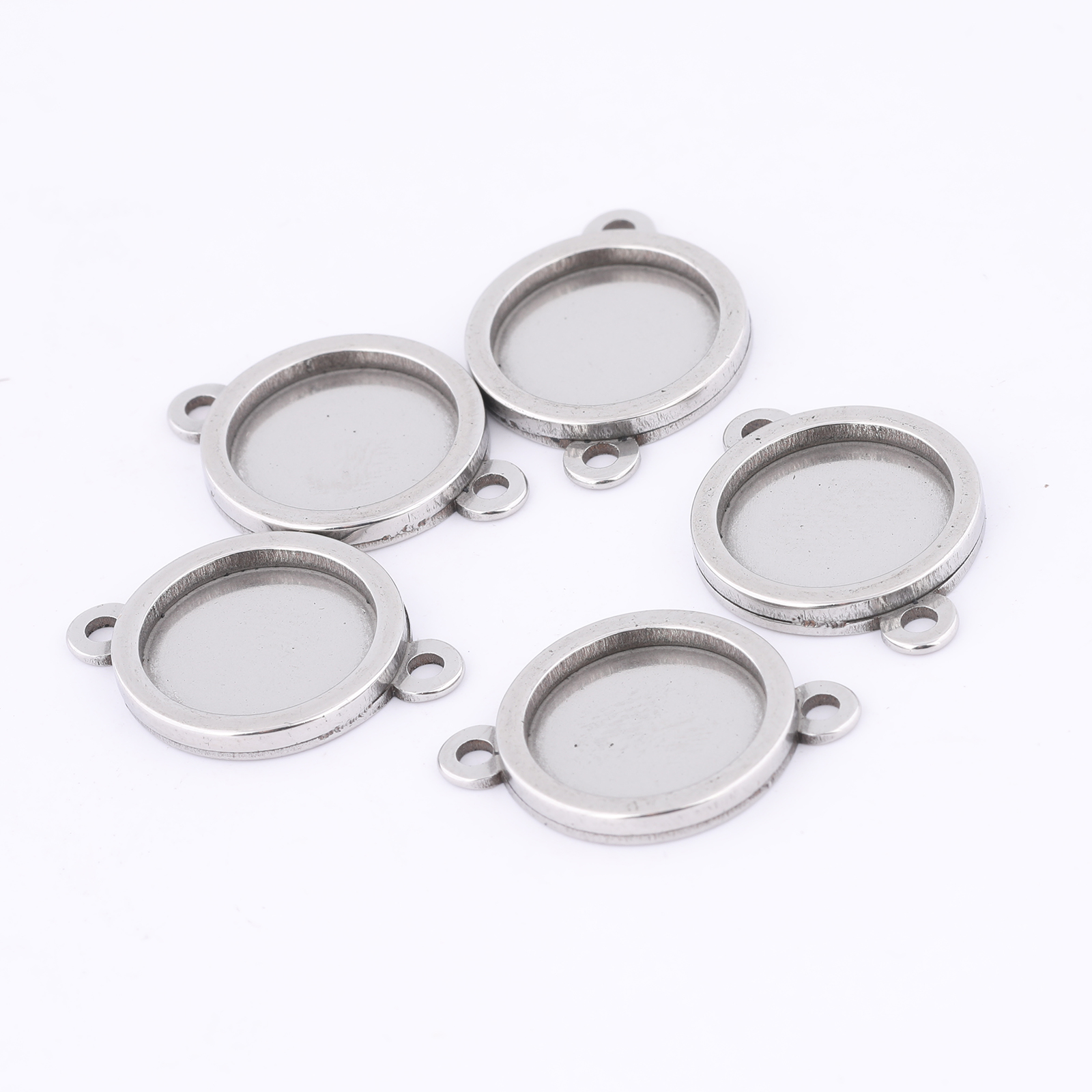 10pcs Stainless Steel 12mm Cab – Pendant Blank Bezel recenzja i cena
