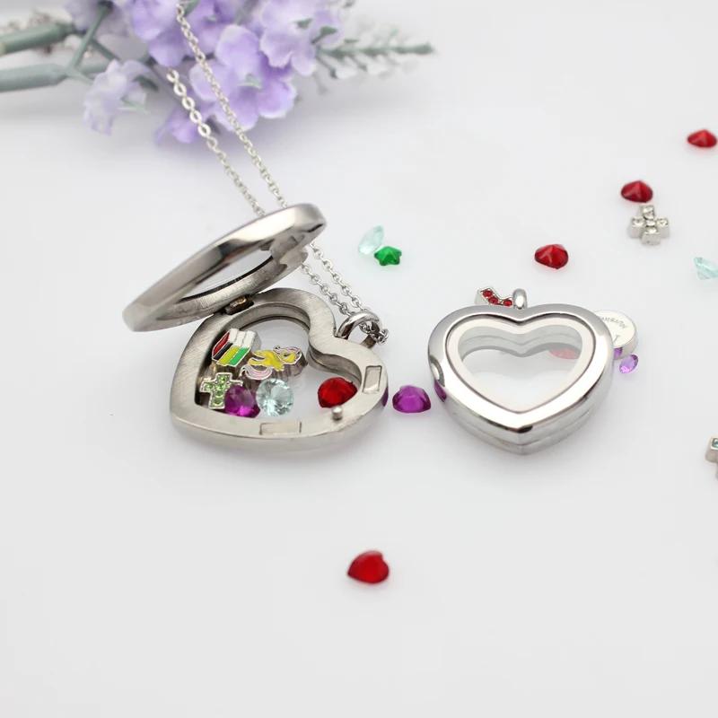 24mm 30mm heart Floating Locke – Jewelry Making For Birthday Party recenzja i cena