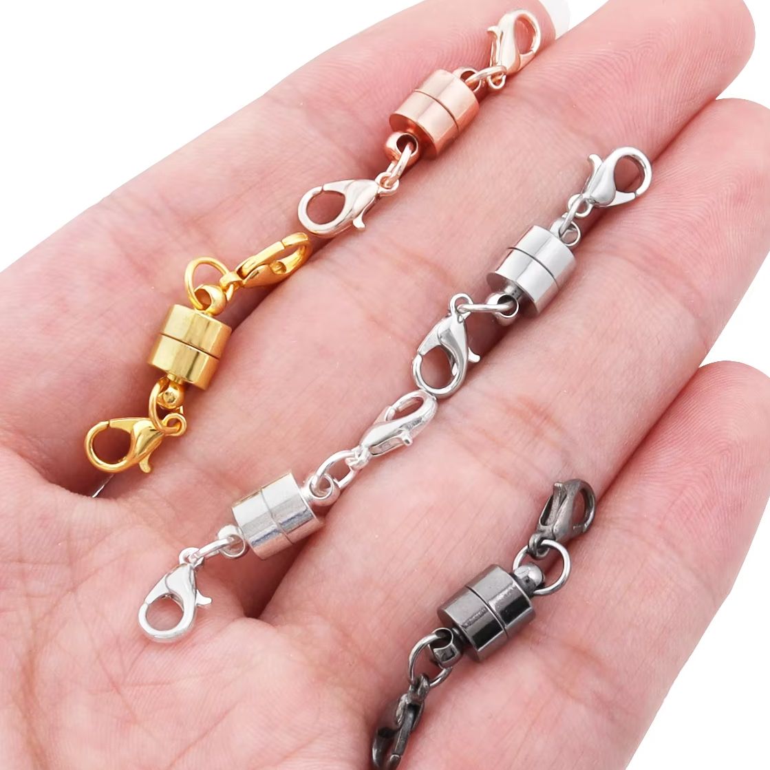 5Sets/Lot Magnetic Clasps With – Jewelry Making Brass recenzja i cena