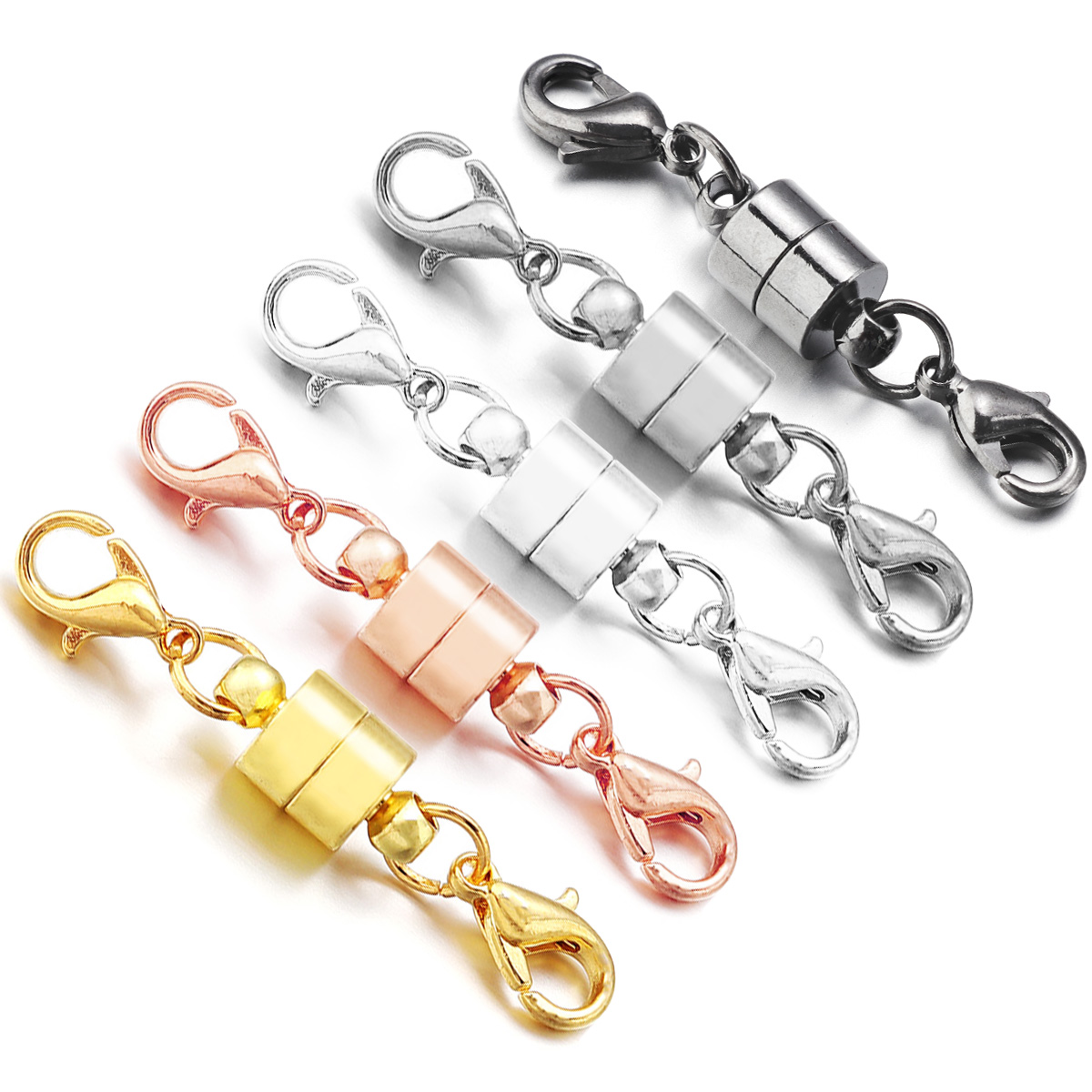 5Sets/Lot Magnetic Clasps With – Jewelry Making Brass recenzja i cena