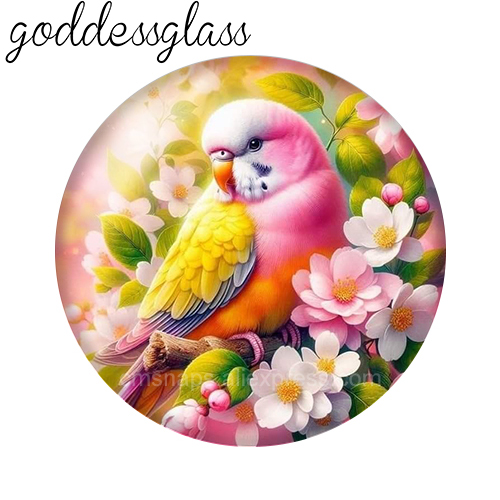 Parrot Couple on Flower Tree L – Jewelry Making For Couples recenzja i cena